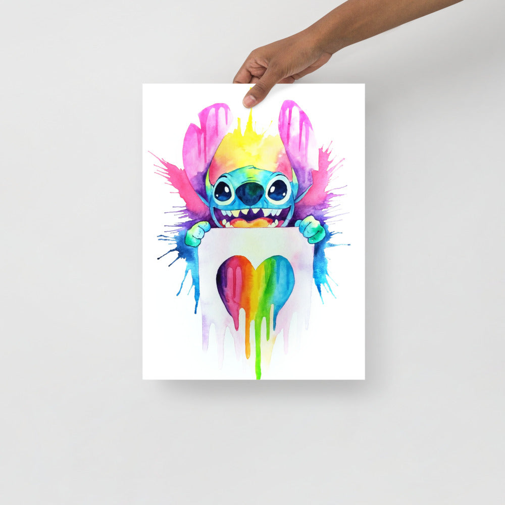 Stitch Poster