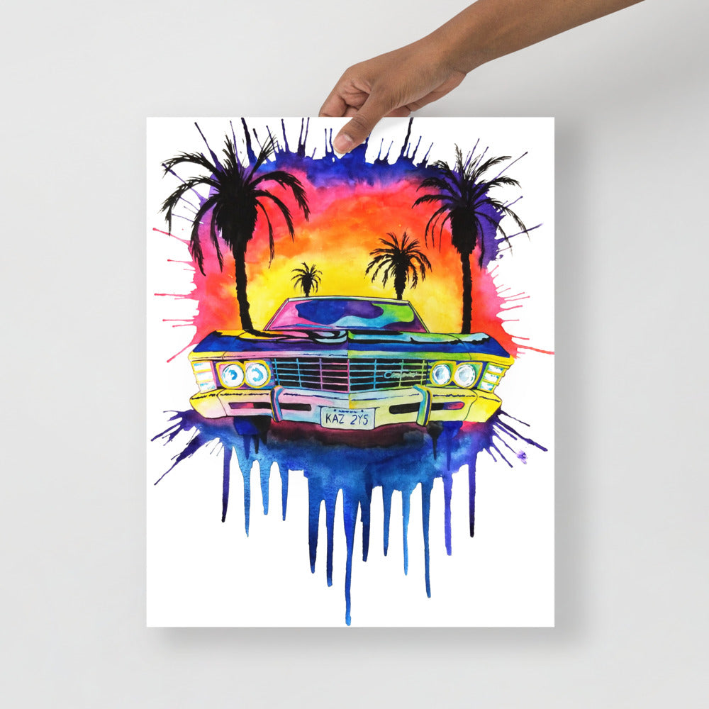 Chevy Impala "Baby" Poster