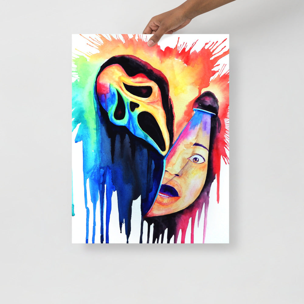 Ghost Face Poster